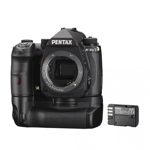 Pentax K-3 Mark III Digital SLR Camera Grip and Battery Kit